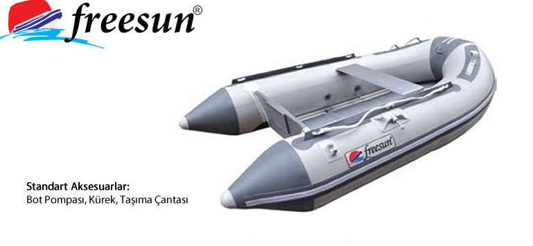 RY-BD 220 FREESUN ALÜMİNYUM TABANLI BOT GRİ