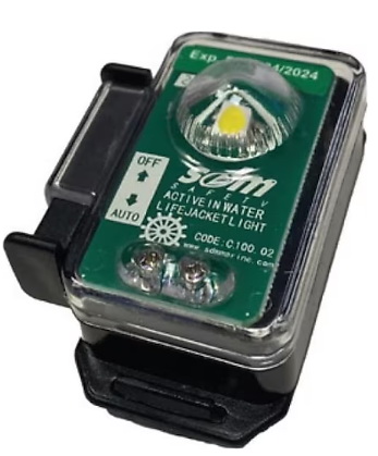 CAN YELEĞİ IŞIĞI OTOMATİK ÇAKARLI SOLASLI