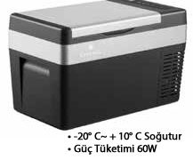 EVACOOL MARİN BUZDOLABI ÜSTTEN KAPAKLI 25 LT