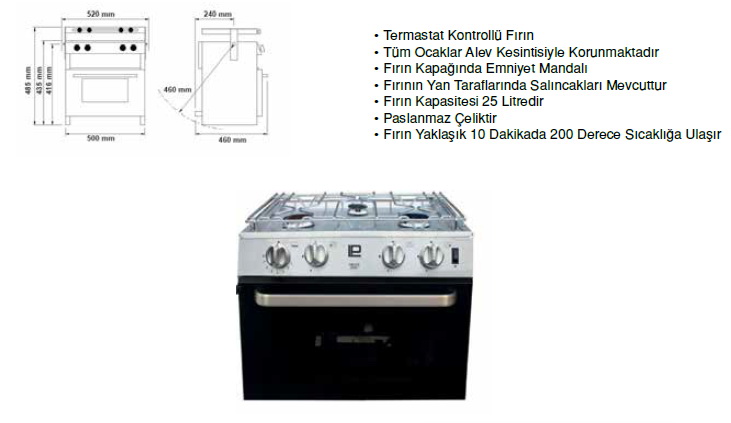 BOLTON GAZLI MARİN OCAK VE FIRIN 3 LÜ