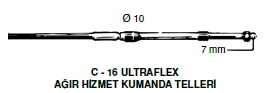 ULTRAFLEX AĞIR HİZMET KUMANDA TELİ   6 MT 20 FEET