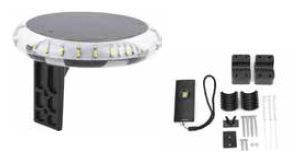 SOLAR PANELLİ LED DEMİR FENERİ VE ÇAKAR,KUMANDALI