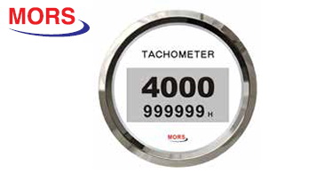 DİJİTAL DEVİR GÖSTERGESİ 4000 RPM 12-24V BEYAZ