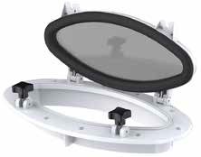 SEAFLO PLASTİK LUMBOZ OVAL 20X40 CM BEYAZ