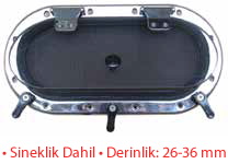 GALAMARINE KROM LUMBOZ OVAL 15X30 CM