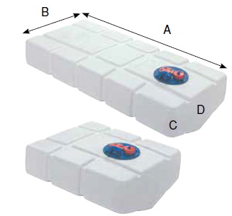 CAN SU VE YAKIT TANKI 57 LT