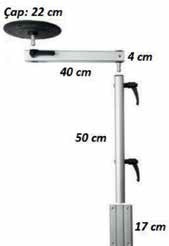 AKROBAT ALÜMİNYUM MASA AYAĞI