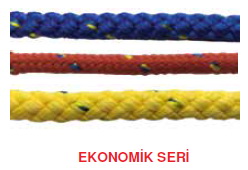 EKONOMİK SERİ RENKLİ İSKOTA HALATI 06 MM