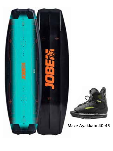 JOBE WAKEBOARD LOGO YEŞİL   138 CM MAZE